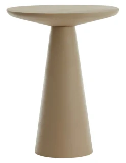 Light & Living Ronde Bijzettafel|Bijzettafel Abala 45cm Lichtgrijs