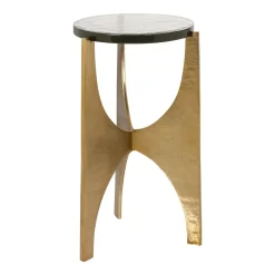 Richmond Interiors Ronde Bijzettafel|Bijzettafel Avery 32cm, kleur Goud