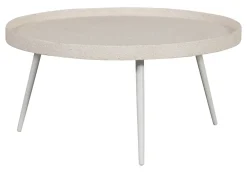 WOOOD Ronde Bijzettafel|Bijzettafel Bounds, kleur Naturel