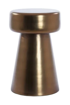 Light & Living Ronde Bijzettafel|Bijzettafel Dakwa 29cm, kleur Brons