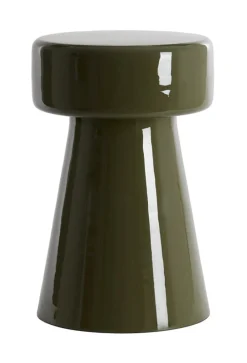 Light & Living Ronde Bijzettafel|Bijzettafel Dakwa 29cm, kleur Olijfgroen