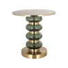 Richmond Interiors Ronde Bijzettafel|Bijzettafel Dalina 45cm, kleur Groen