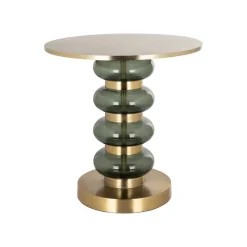Richmond Interiors Ronde Bijzettafel|Bijzettafel Dalina 45cm, kleur Groen