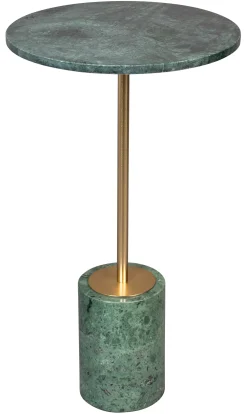 Dutchbone Ronde Bijzettafel|Bijzettafel Gunnar Marmer Groen
