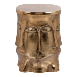 Richmond Interiors Ronde Bijzettafel|Bijzettafel Hedron 39 x 38cm, kleur Goud