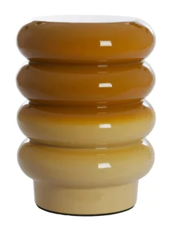 Light & Living Ronde Bijzettafel|Bijzettafel Mirogi Ø30cm, kleur Okergeel