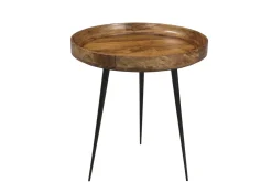 Artistiq Living Ronde Bijzettafel|Bijzettafel Nowi Mango, 50cm Hout