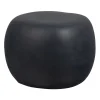 vtwonen Loungetafels & Bijzettafels|Zwarte Bijzettafel|Bijzettafel Pebble Betonlook, 50cm