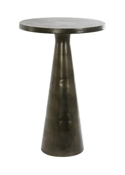 Light & Living Ronde Bijzettafel|Bijzettafel Philos kleur Antiek Brons