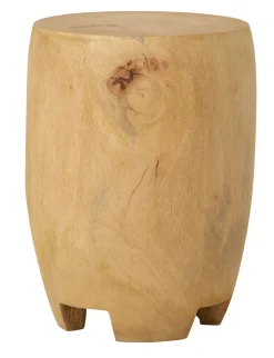 MUST Living Ronde Bijzettafel|Bijzettafel Puro Suarhout Naturel