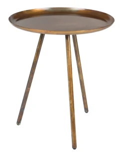 ZILT Ronde Bijzettafel|Bijzettafel Rafael Koper