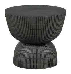 WOOOD Ronde Bijzettafel|Bijzettafel Samson Fiberclay