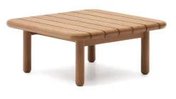 Kave Home Loungetafels & Bijzettafels|Bijzettafel Turqueta hout, 70 x 70cm Teak
