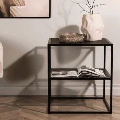 Nohr Zwarte Bijzettafel|Bijzettafel Verity 55 x 55cm Zwart