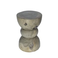 Tower Living Ronde Bijzettafel|Bijzettafel Vinci Uno Suarhout, 30cm