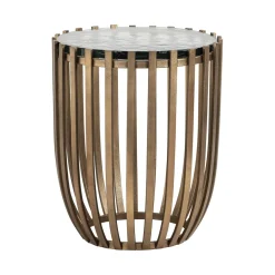 Richmond Interiors Ronde Bijzettafel|Bijzettafel Volante Glas, 47cm