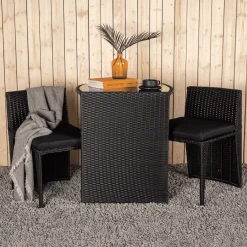 Nohr Eettafels Voor In Je Tuin|Bistroset Daneisha Wicker