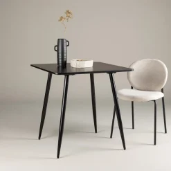 Nohr Bistrotafels|Bistrotafel Austina 75 x 75cm, kleur Zwart