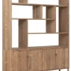 DTP Home Boekenkasten|Boekenkast Apollo Teakhout, 210 x 170cm