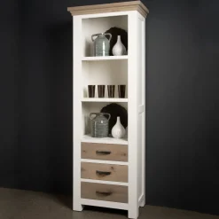Tower Living Boekenkasten|Boekenkast Parma kleur wit Wit (RAL 9010)