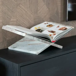 Richmond Interiors Tijdschriftenhouders|Boekenstandaard Belicia Marmer Roze