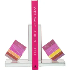 Richmond Interiors Tijdschriftenhouders|Boekenstandaard Blocks Kristal