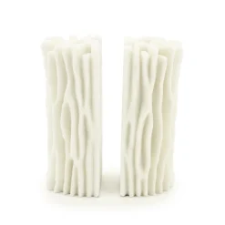 By-Boo Tijdschriftenhouders|Boekenstandaard Daria Resin Wit