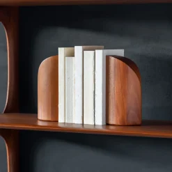 Ethnicraft Tijdschriftenhouders|Boekenstandaard PI Hout, Set van 2 stuks