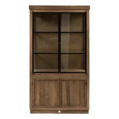 Rivièra Maison Buffetkasten & Vitrinekasten|Buffetkast Clearwater Creek Eikenhout, 198 x 108cm Brown