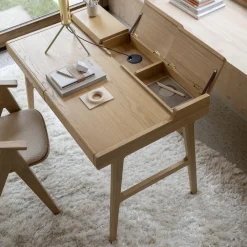 Zuiver Bureaus|Bureau Kaat Eikenhout, 120 x 70cm