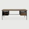 Ethnicraft Bureaus|Bureau Oscar Teakhout, 200 x 90cm
