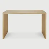 Ethnicraft Bureaus|Bureau U Gevernist Eikenhout, kleur Naturel