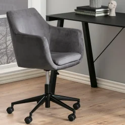 Bendt Bureaustoelen|Bureaustoel Rikke Velvet