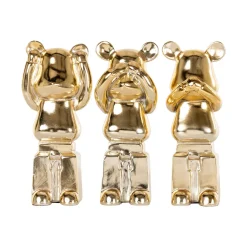 Richmond Interiors Overige Decoratie|Decoratie Berna Set van 3 stuks Goud