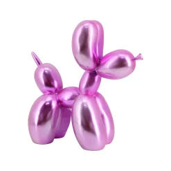 Richmond Interiors Overige Decoratie|Decoratie Dog 26cm hoog, kleur Roze