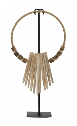 MUST Living Overige Decoratie|Decoratie Necklace Teakhout, 53cm