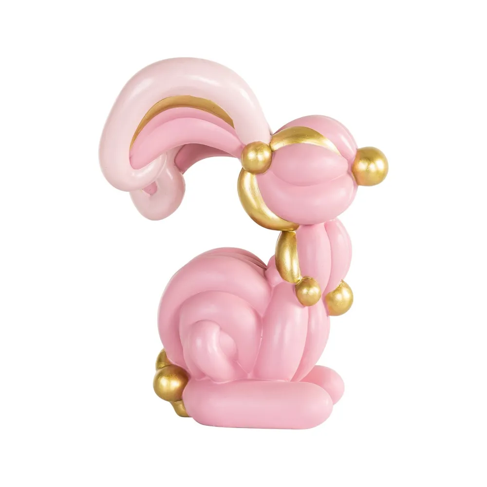 Richmond Interiors Overige Decoratie|Decoratie Rabbit 31cm, kleur Roze