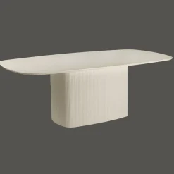 Tower Living Ovale Eettafel|Deens Ovale Eettafel Corbetta Minerale cement finish