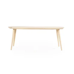 Eleonora Ovale Eettafel|Deens Ovale Eettafel Elijah Eiken, kleur Naturel