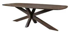 Sohome Ovale Eettafel|Deens Ovale Eettafel Lowen Mangohout