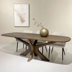 Sohome Ovale Eettafel|Deens Ovale Eettafel Mabel Mangohout
