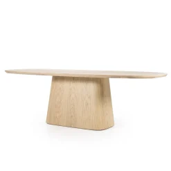 Eleonora Ovale Eettafel|Deens Ovale Eettafel Nola Eikenhout Naturel
