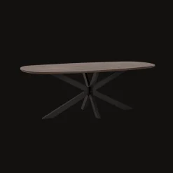 Tower Living Ovale Eettafel|Deens Ovale Eettafel San Marino Eiken