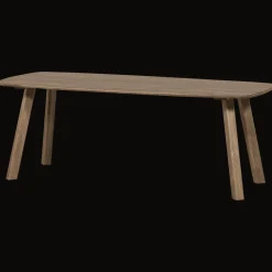 WOOOD Ovale Eettafel|Deens Ovale Eettafel Tablo Eikenhout, Met Haarlem 4-standen poot