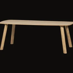 WOOOD Ovale Eettafel|Deens Ovale Eettafel Tablo Eikenhout, Met Haarlem 4-standen poot