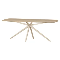 WOOOD Ovale Eettafel|Deens Ovale Eettafel Tablo Eikenhout, 220 x 100cm