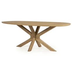 Eleonora Ovale Eettafel|Deens Ovale Eettafel Tycho Mangohout, kleur Naturel