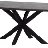 DTP Home Ovale Eettafel|Deens Ovale Eettafel Vito Mortex, kleur Antraciet