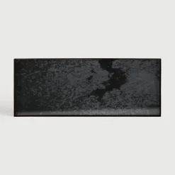 Ethnicraft Keukengerei|Dienblad Aged kleur Charcoal