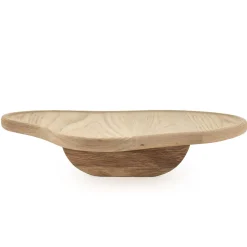 By-Boo Overige Decoratie|Dienblad Oak Eikenhout Natuurlijk